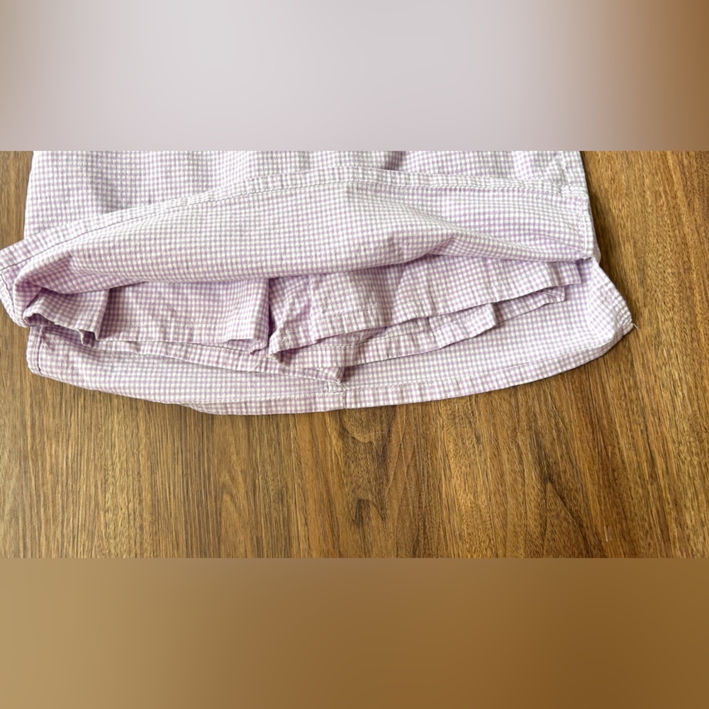 VTG 90s JG Hook Pastel Gingham Skirt Built-In Shorts Preppy Coquette Twee Y2K M - Picture 5 of 11